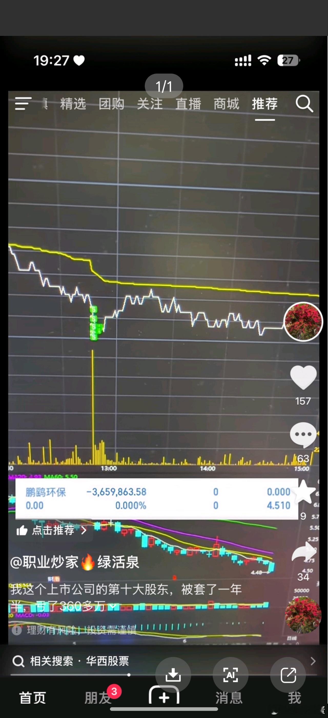今天鹏鹞环保因为第十大股东割肉人气飙升，小火了一把。。。看股东名单，多豪华，三个