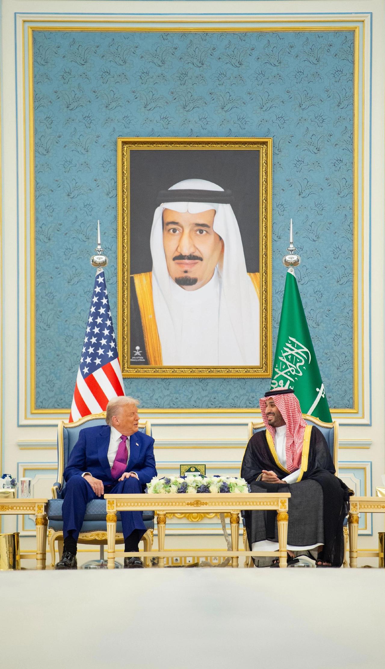 萨总明天访问白宫，敬请期待～沙特王储 小萨勒曼 沙特阿拉伯 中东