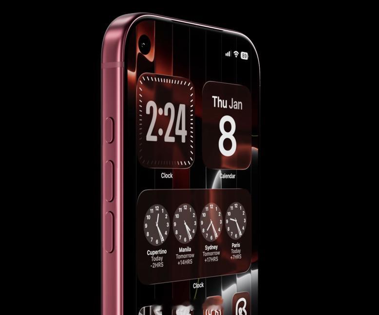 iPhone18Pro外观放弃药丸屏iPhone18 Pro采用左上角打孔，可能