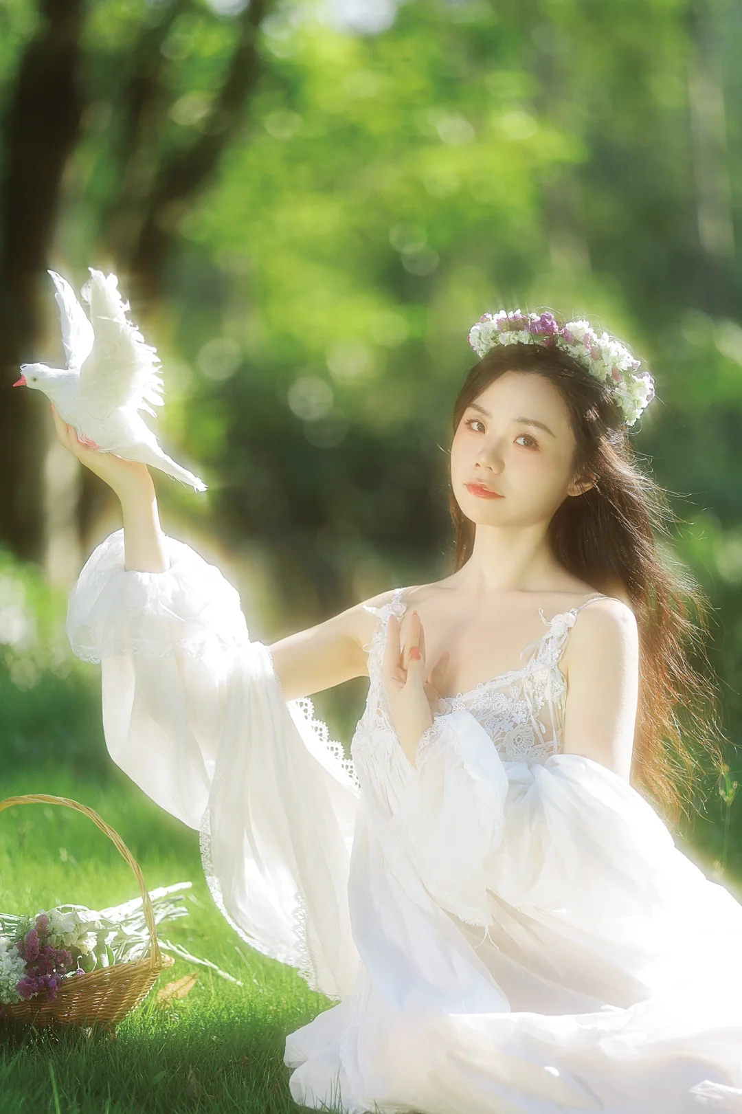 在东莞拍到了喜欢的法式油画氛围感写真💐