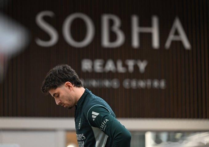 12月23日   官方更新社媒动态，晒出哈弗茨在健身房训练的照片。根据媒体的报道