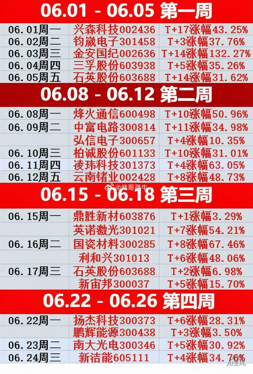 今日看盘  𝟲月结束了🔚！共计分享21只个股，整体都有盈利，各位都吃饱了吧附