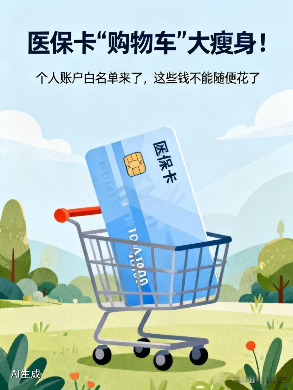 医保卡“购物车”大瘦身！个人账户白名单来了，这些钱不能随便花了

  去药店顺手