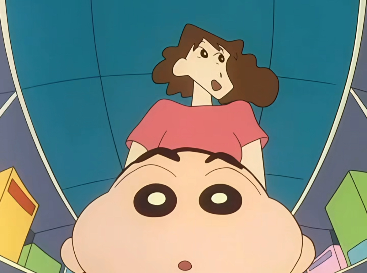 蜡笔小新未解之谜之小新的正脸 