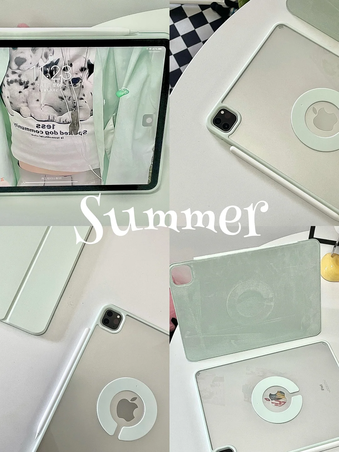 Share·夏日薄荷绿调色🧼·日常文案