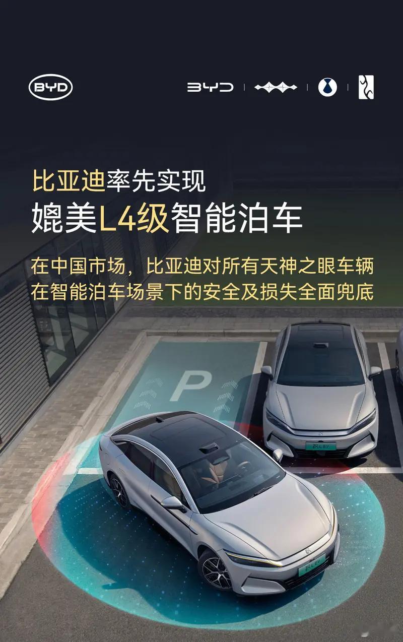 车若初见[超话] 前两天比亚迪官宣给智驾兜底，今儿就有小伙伴问怎么兜，划重点：仅