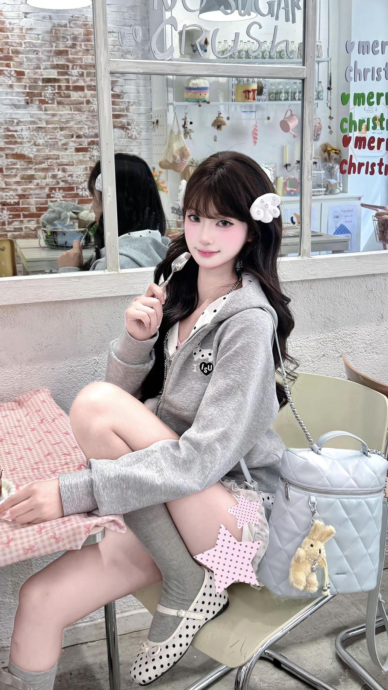 ·' ֊'·  （腮红版）穿搭 韩系穿搭 姿势 拍照