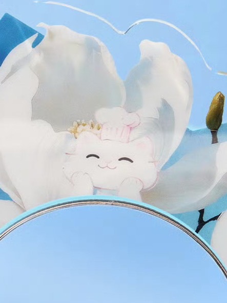 沪上阿姨好宠田曦薇和厨师长是带着厨师帽喝奶茶的猫猫（是不是和vivo用一个策划了