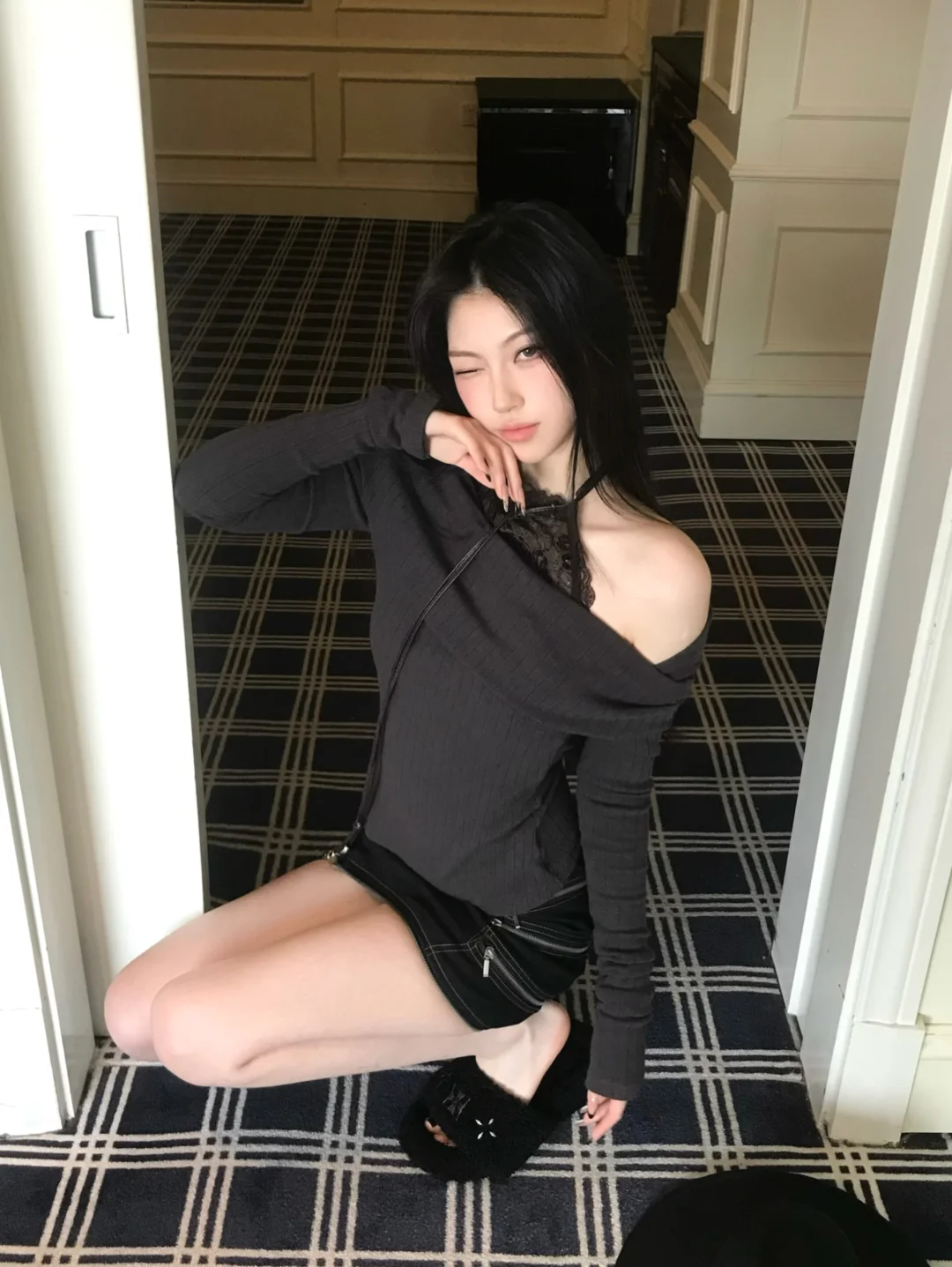 绝美蕾丝设计！🖤