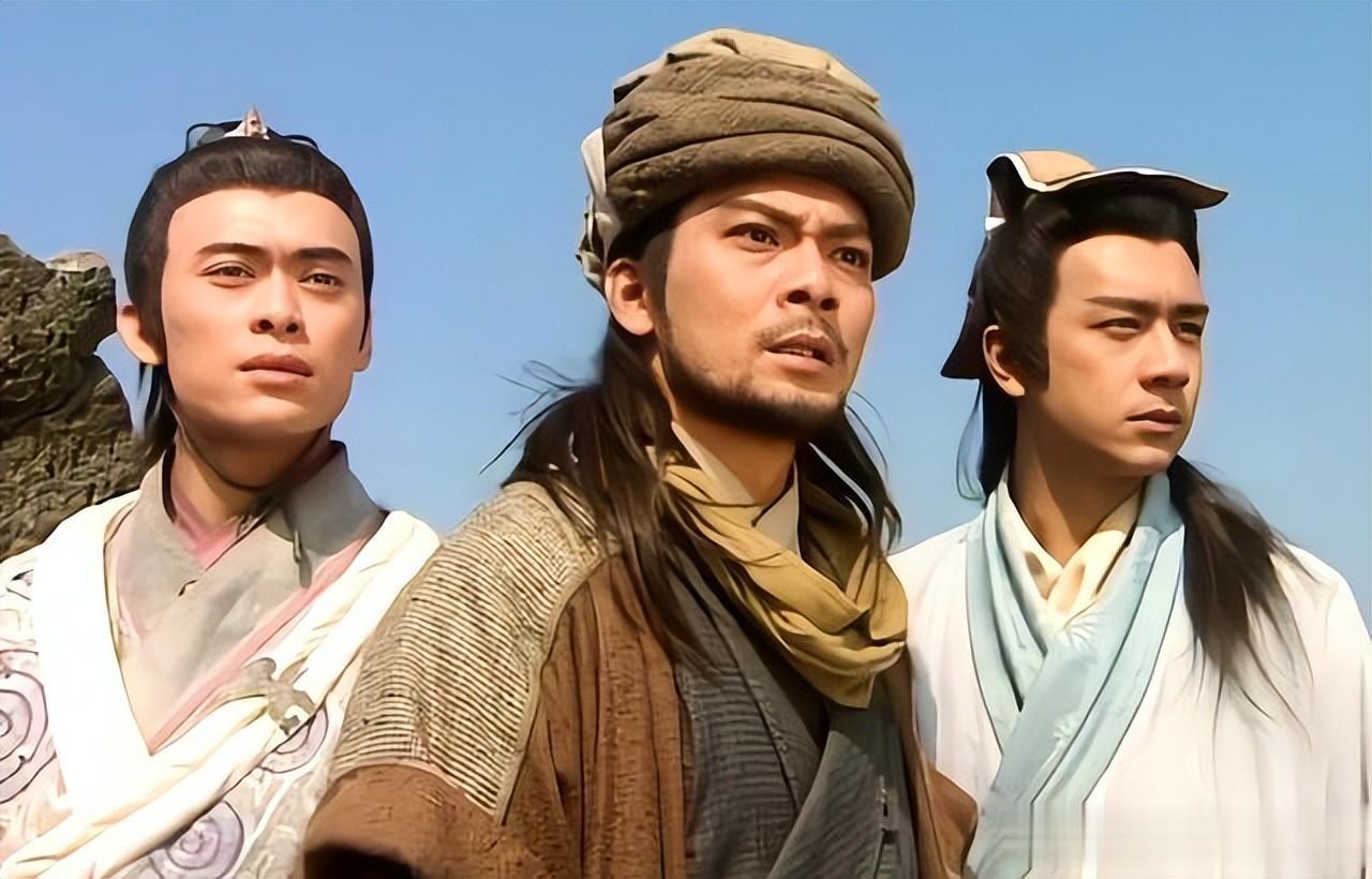 天龙三兄弟VS少林三渡，乔峰：二弟三弟，护好我的音响
乔峰、段誉、虚竹三兄弟与少