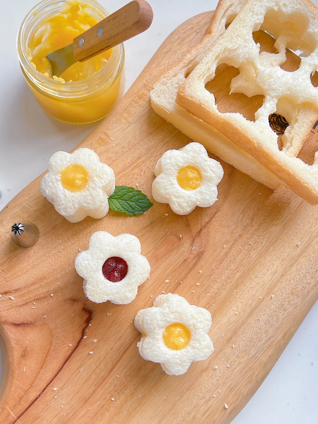 酸酸甜甜的就是我｜果酱花花吐司