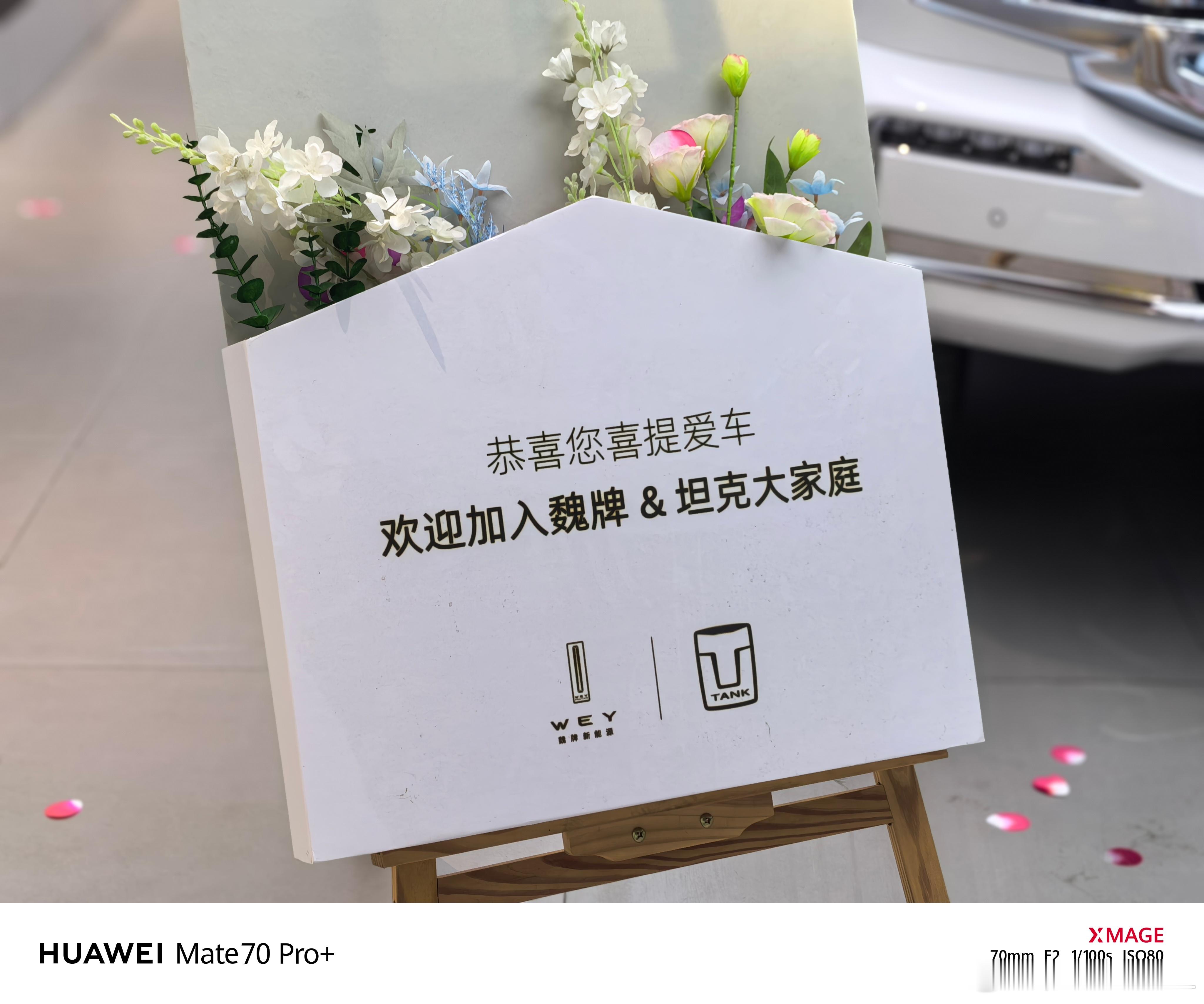 提车啦。第二台坦克，全新坦克500 Hi4-Z。这台坦克500与我的坦克300有