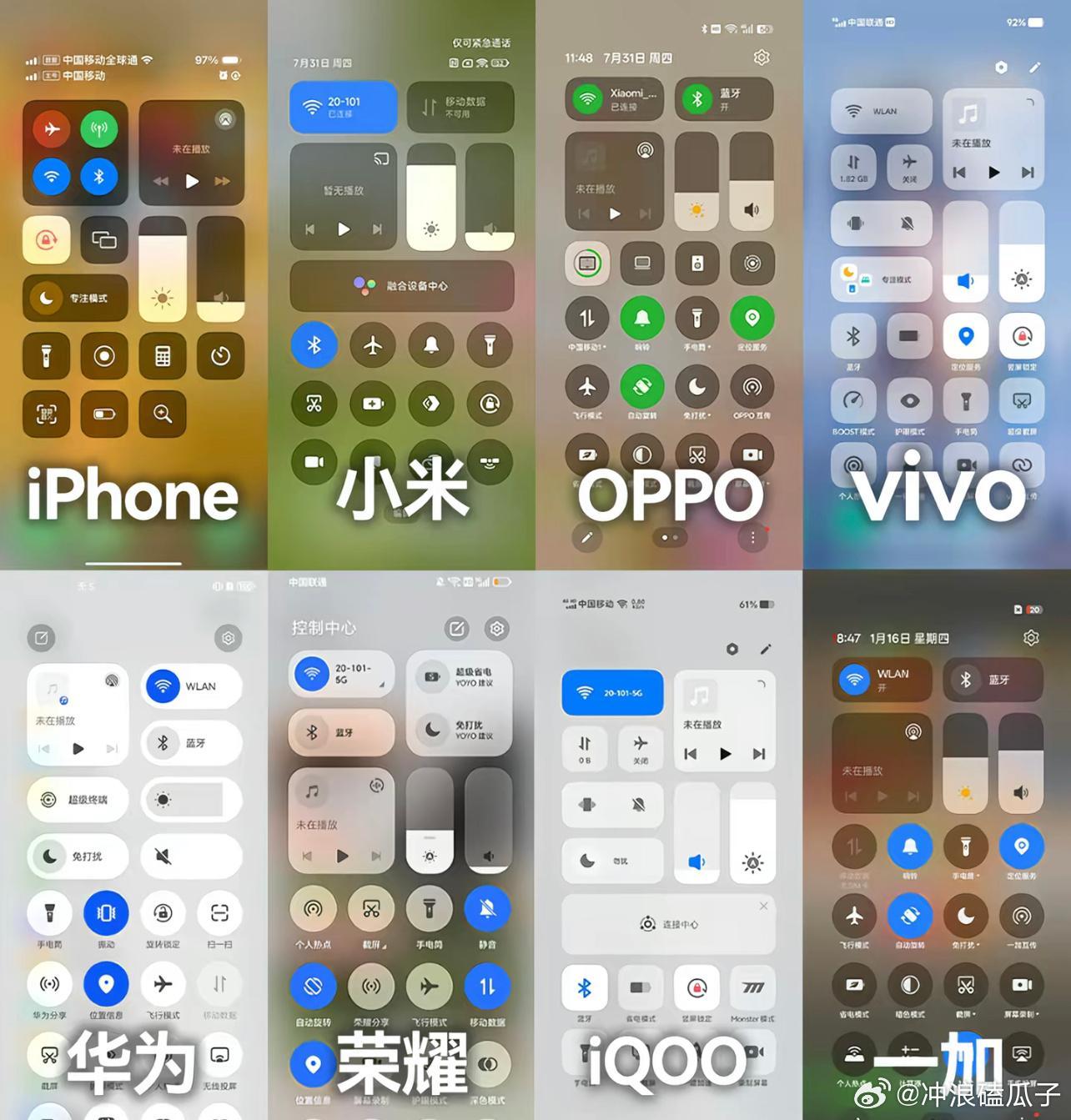 哪款手机界面系统好看？ ​​​