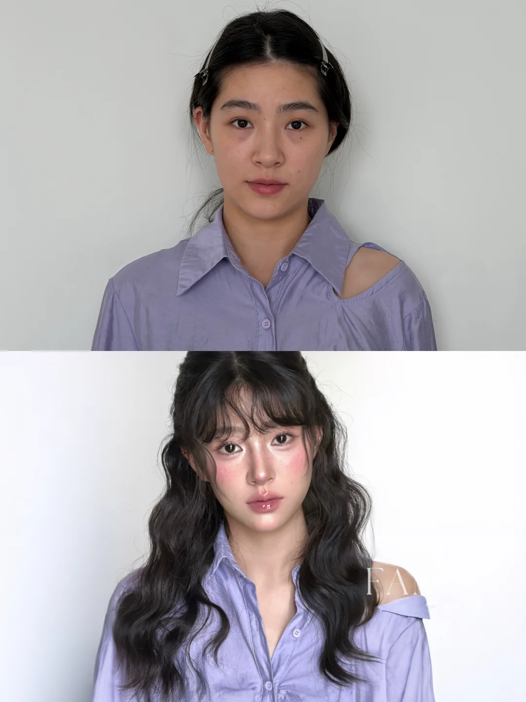 ins韩系淡颜｜粉雾雀斑妆💕
