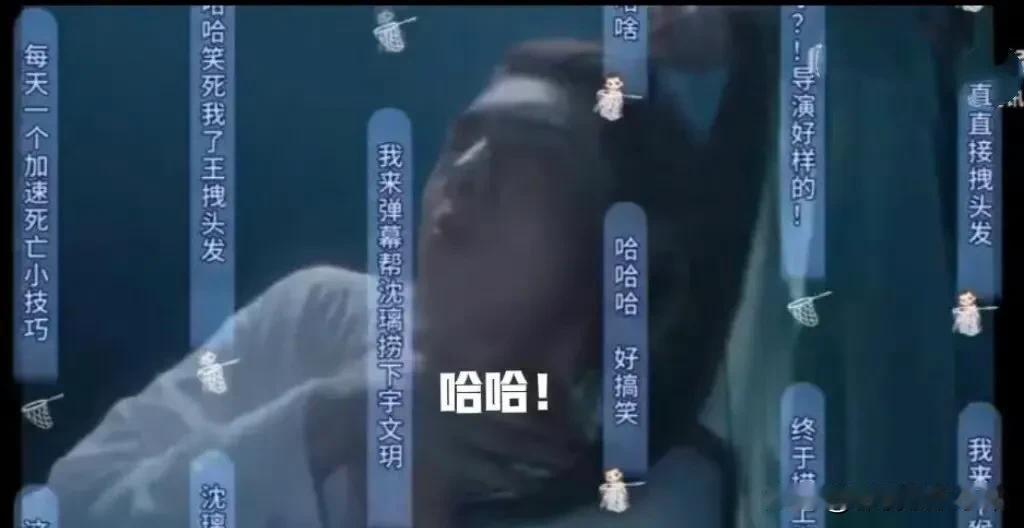 快被《与凤行》的弹幕笑死了！

​1、沈璃出场
弹幕：王爷、逃婚来我这里，我不让