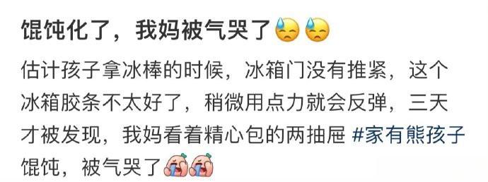 馄饨化了 我妈被气哭了😓😓 ​​​