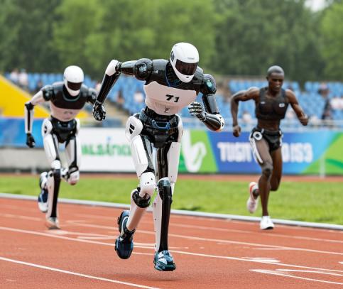 宇树科技H1人形机器人跑崩了……
2026年4月19日北京亦庄人形机器人半程马拉