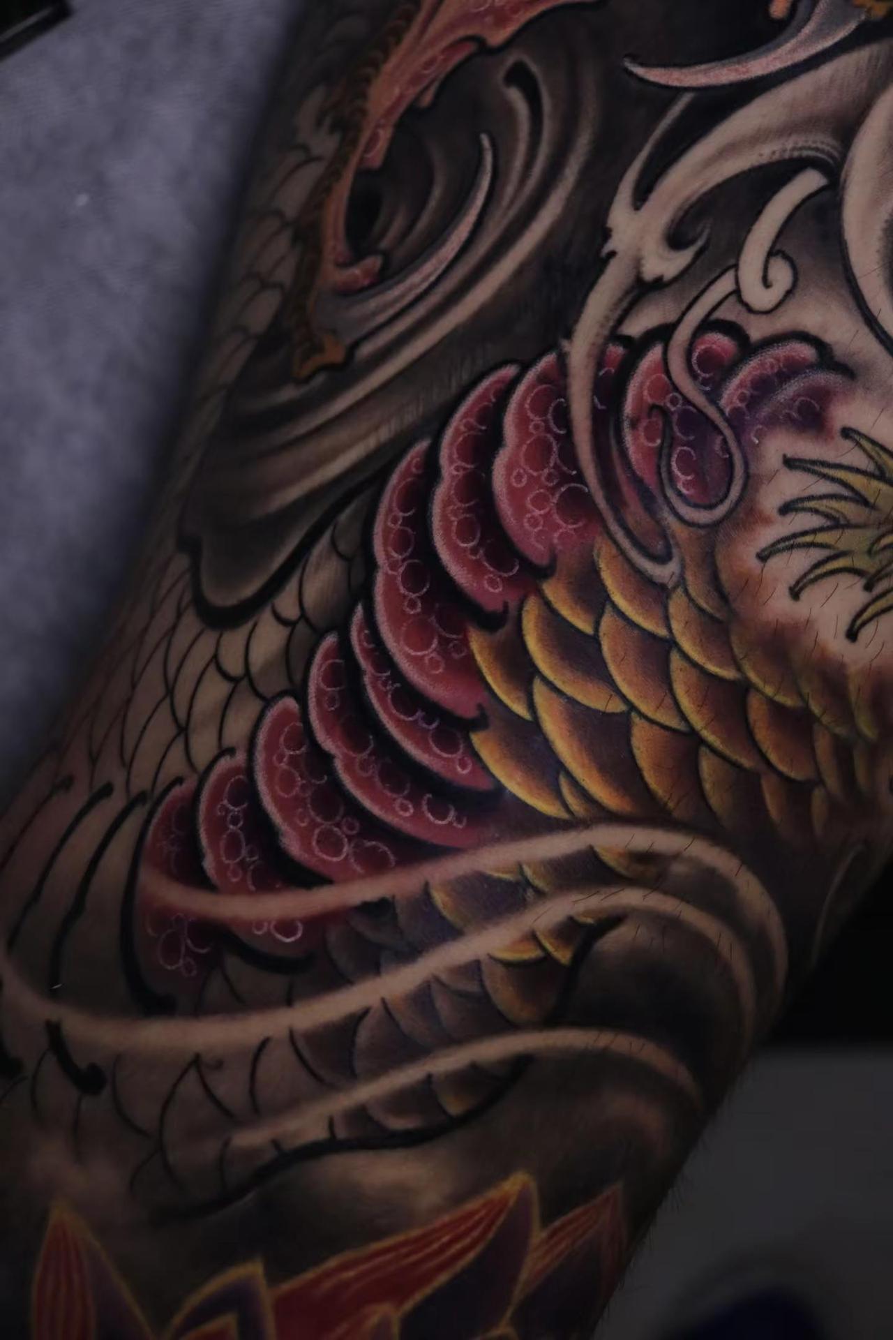 潜心向内刺青tatto 传统纹身