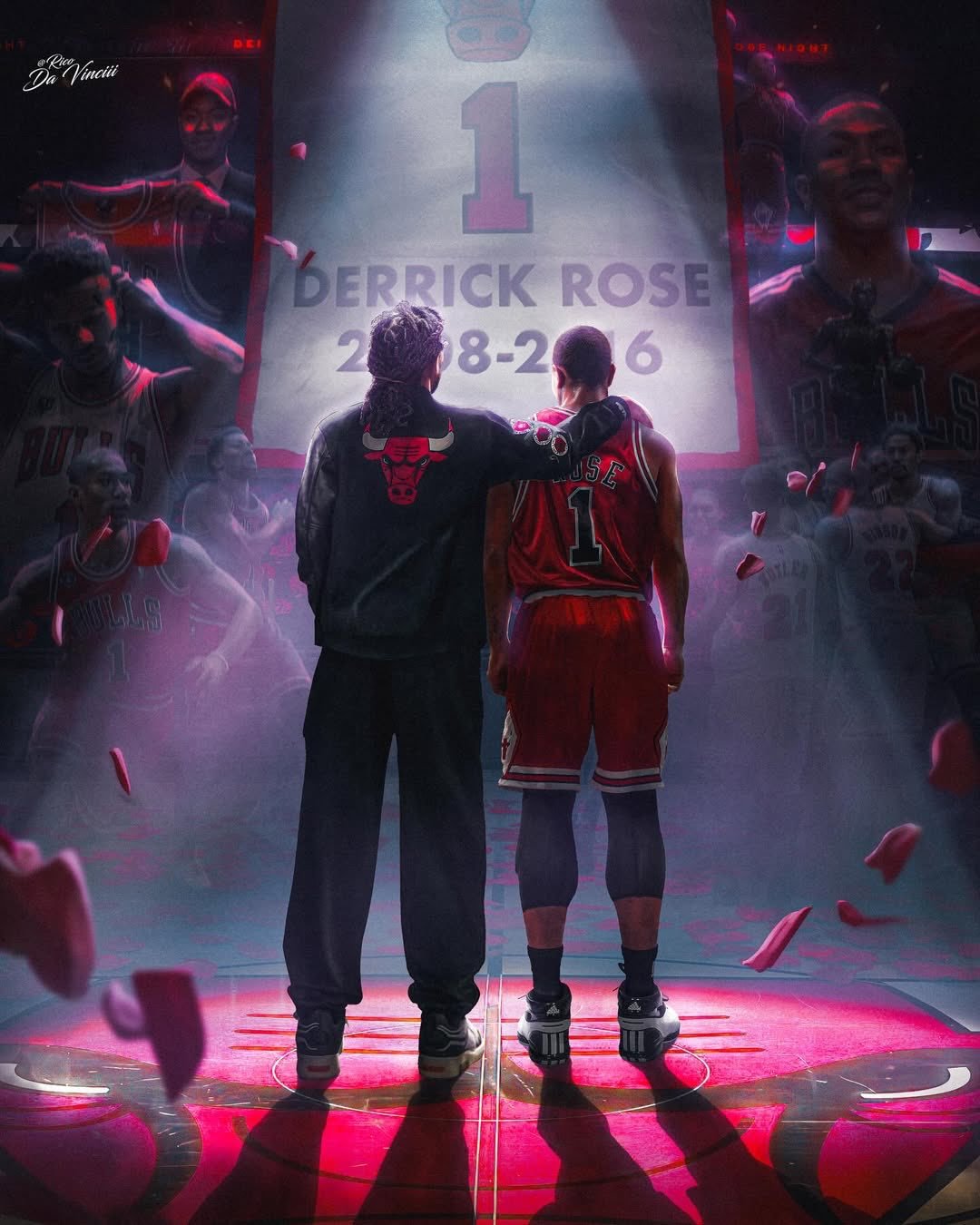 📌明天公牛主场将举行德里克·罗斯1号球衣退役仪式 