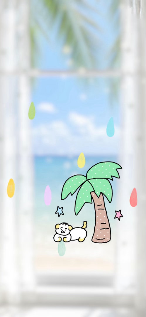 淡系聊天背景图 ​​​