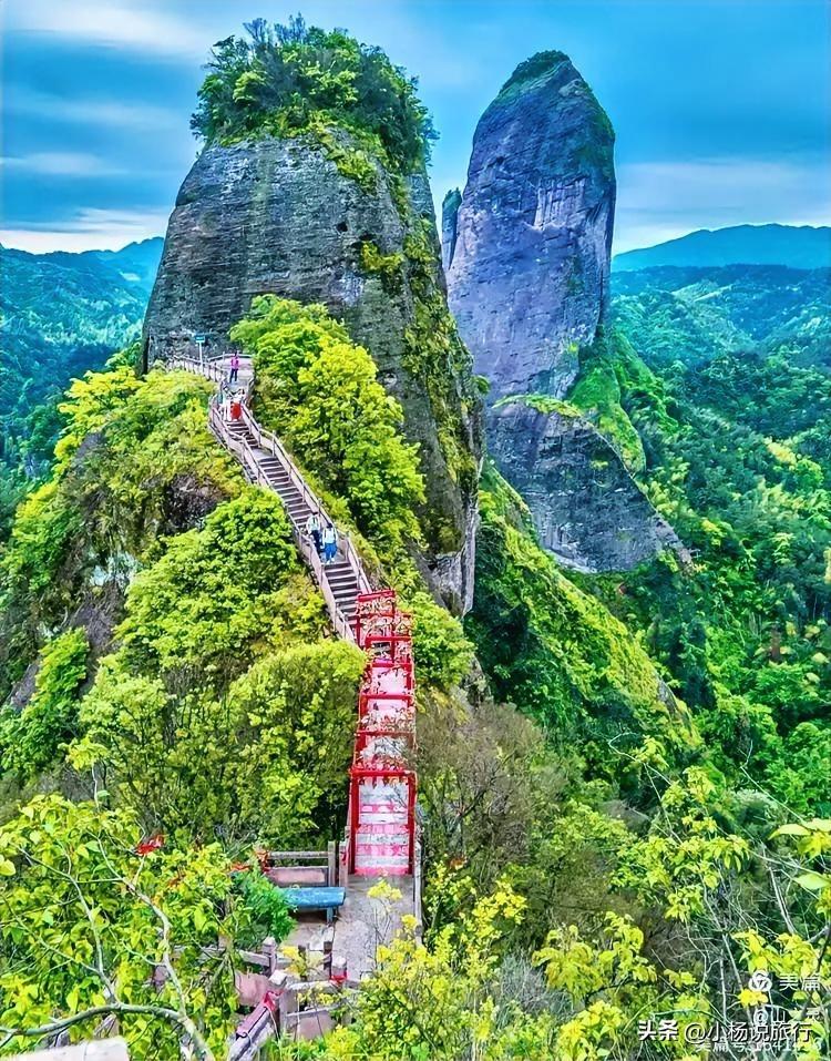 湖南邵阳最适合两个人一起散心的10个地方，看看你去过几个？

1. 崀山八角寨：