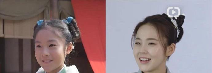 还是老剧经得起扒~知否里面的演员小时候和长大，真的好像！！！[傻眼][傻眼] 