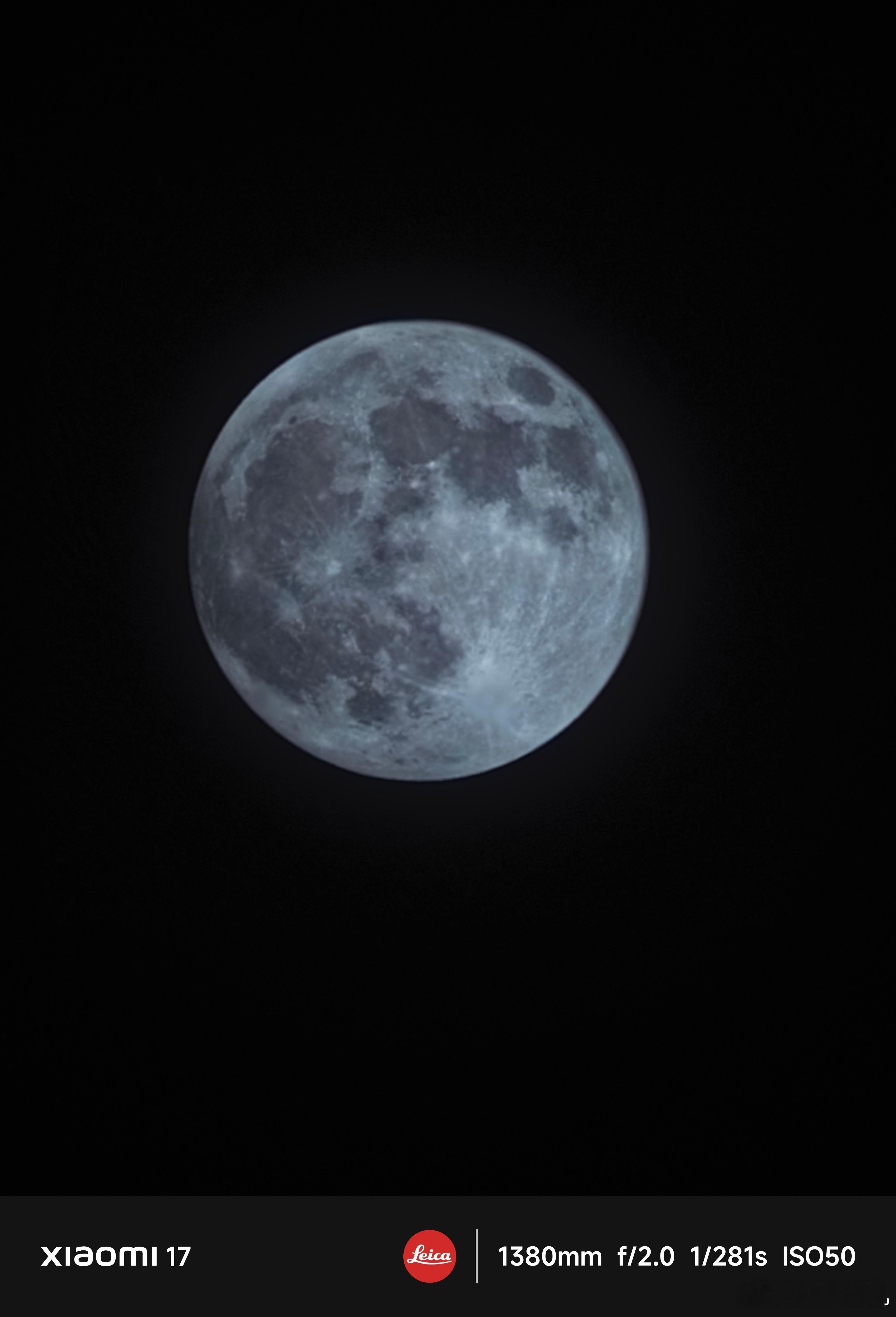 在吗？看看你拍的月亮 ​​​