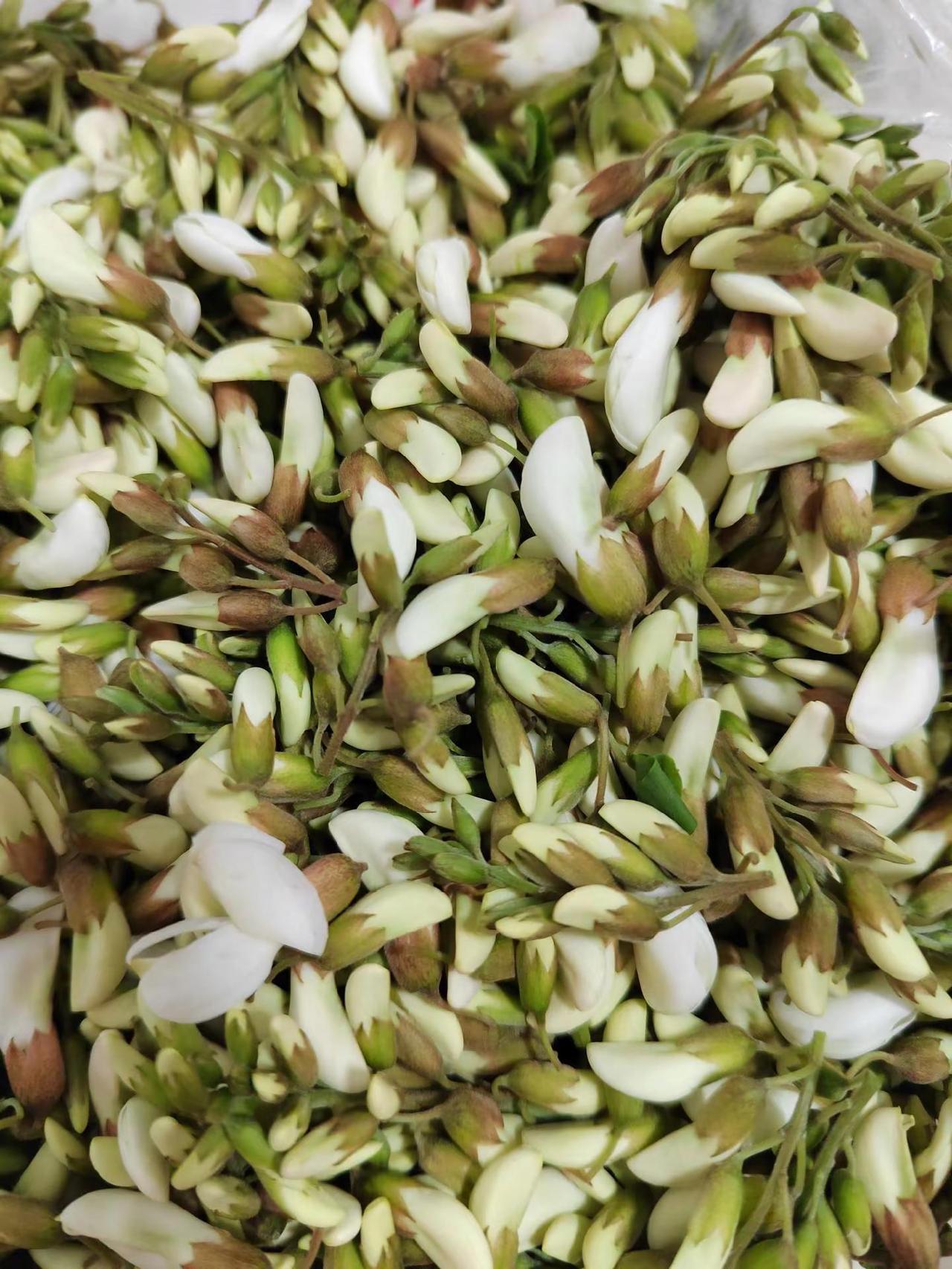 槐花的吃法很多。槐花焯水后炒鸡蛋，做荞麦槐花饼，还可以包饺子等等吃法很多！你们今