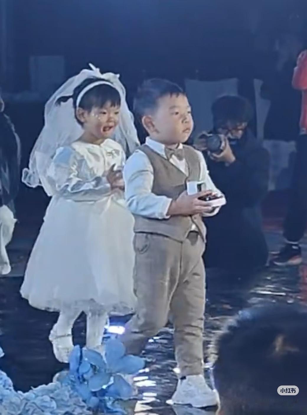 艾登给黄雅琼当花童 严肃小登，毒唯只为真姐夫破防 