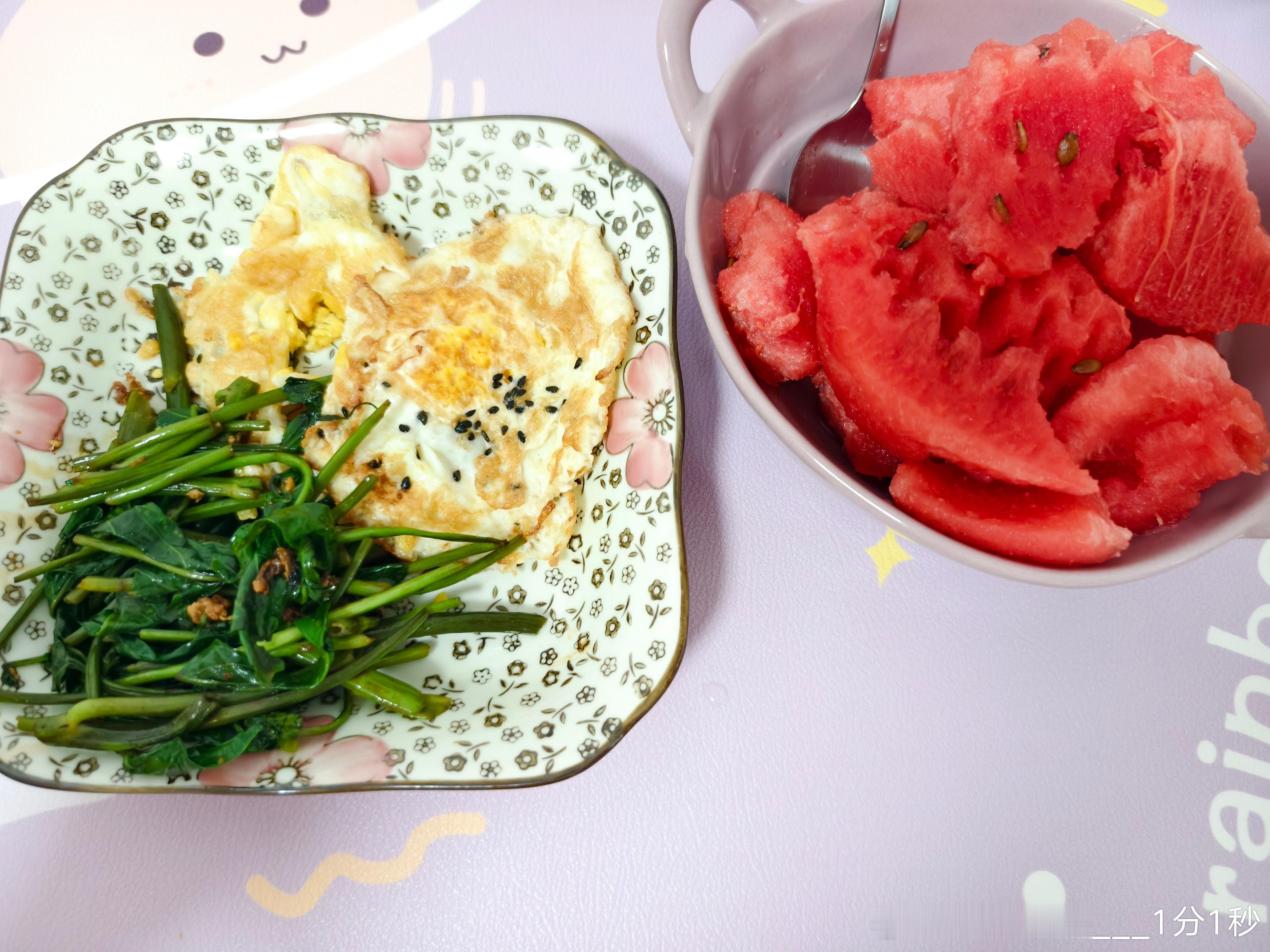 今日晚餐。