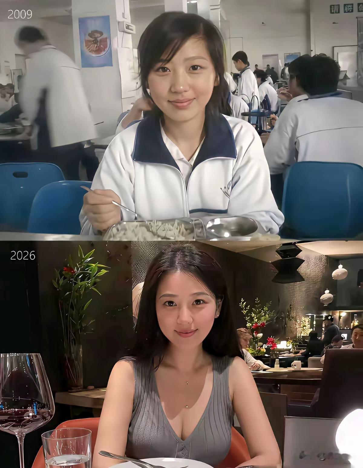 看到这个大腿都快拍烂了
恨年少时瞎了眼，没看出潜力来