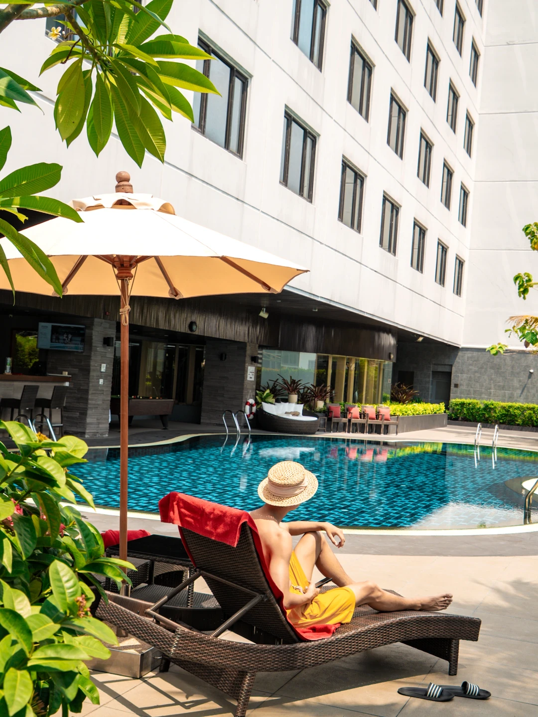 我在曼谷的StayCation，市中心也能很度假⛱️