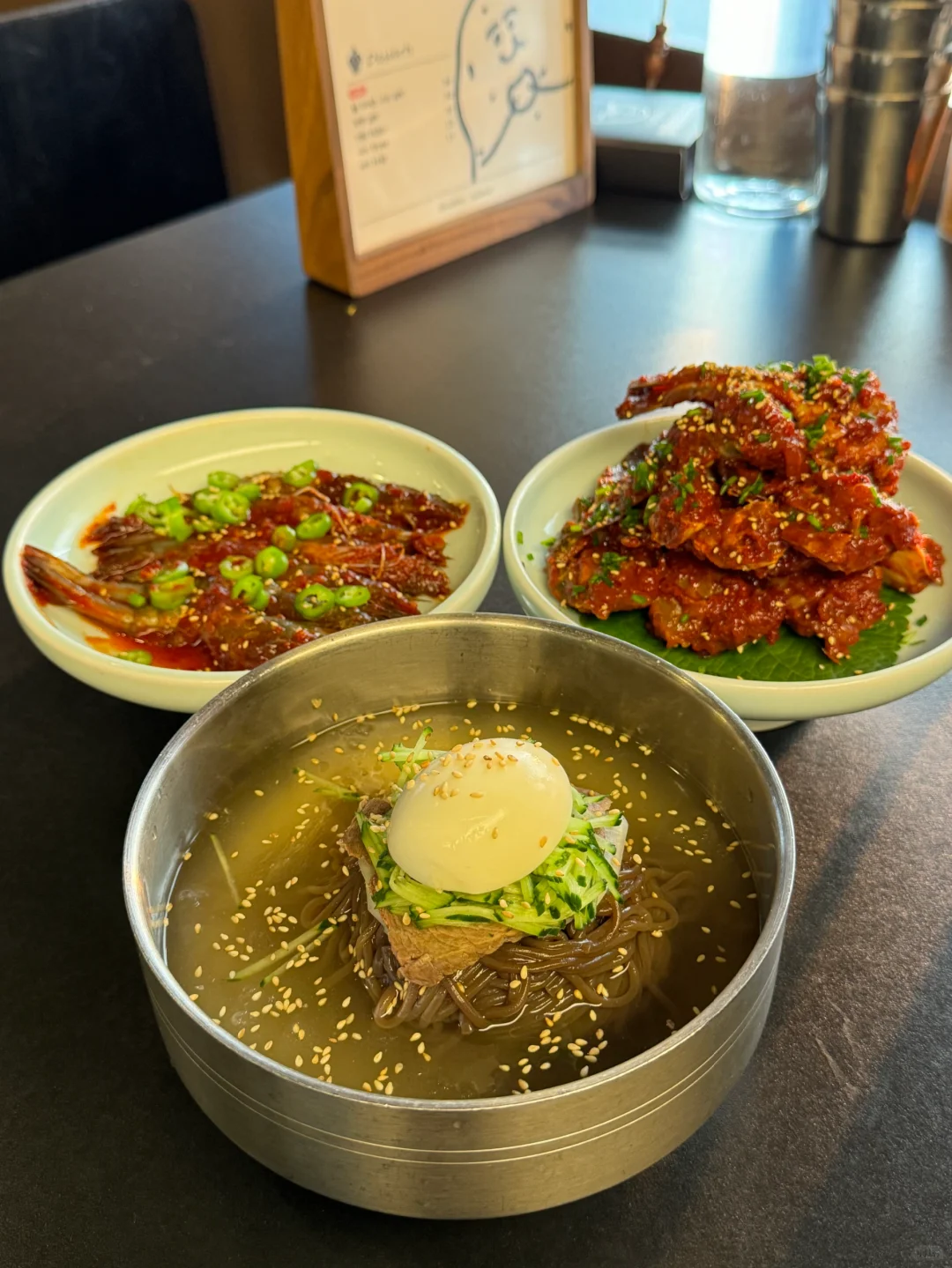 影子岛的韩国辣酱生腌超级浓郁