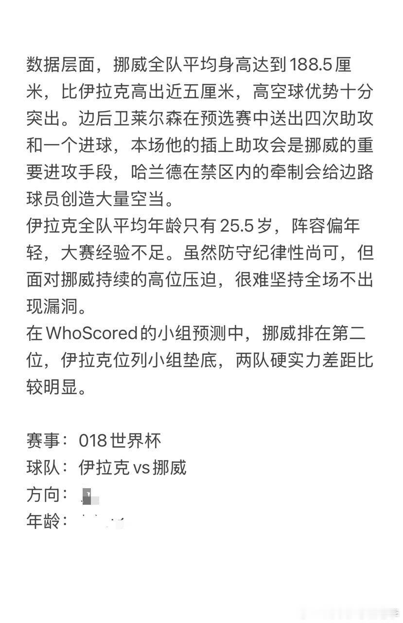 今日6.16老李看球⚽稳健思路避开陷阱，深度剖析指路👉瘸豪重出江湖之美加墨 伊