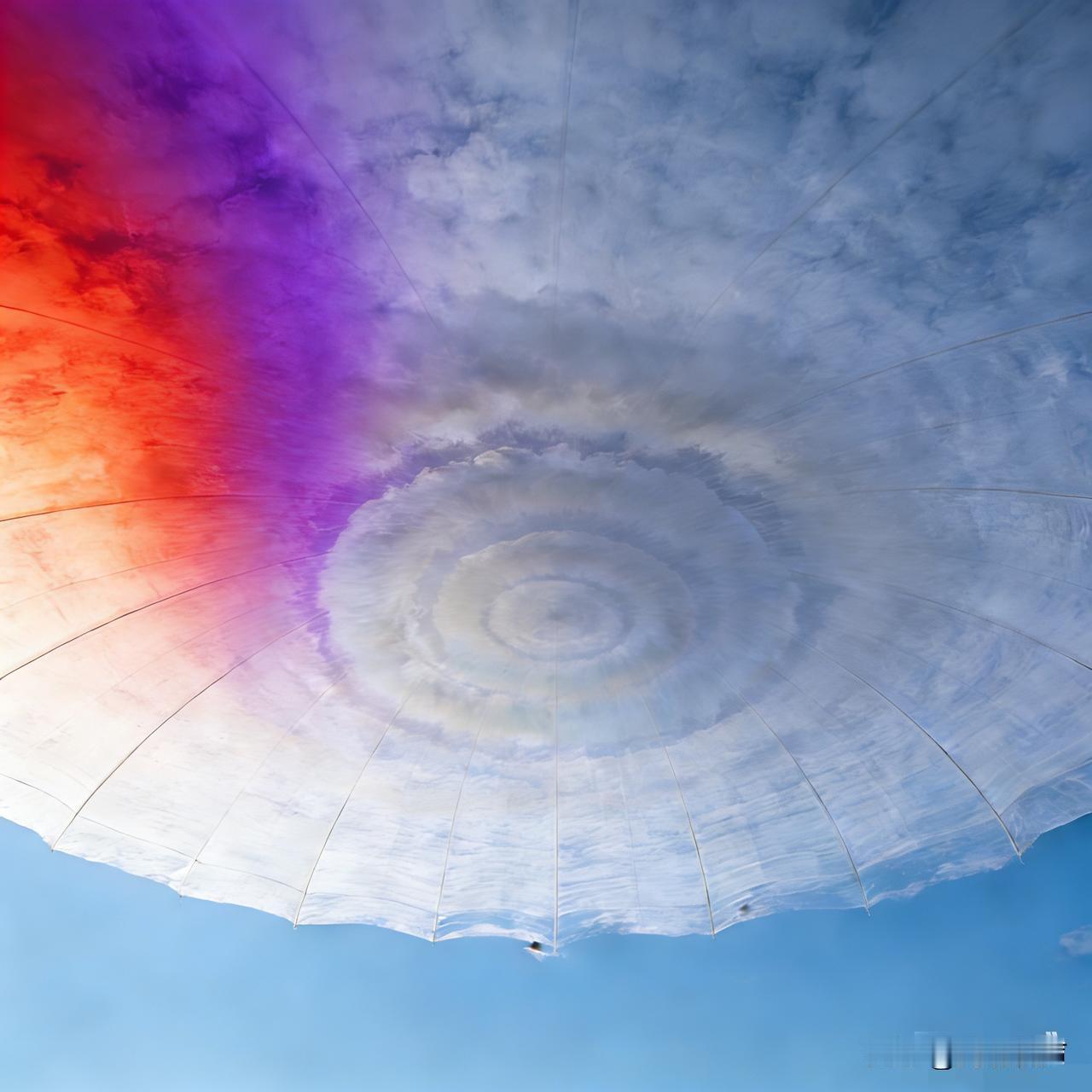 AI解梦:梦见红光和华盖云是吉兆

昨晚我梦见天上现红紫光亮和整个天顶华盖状云，