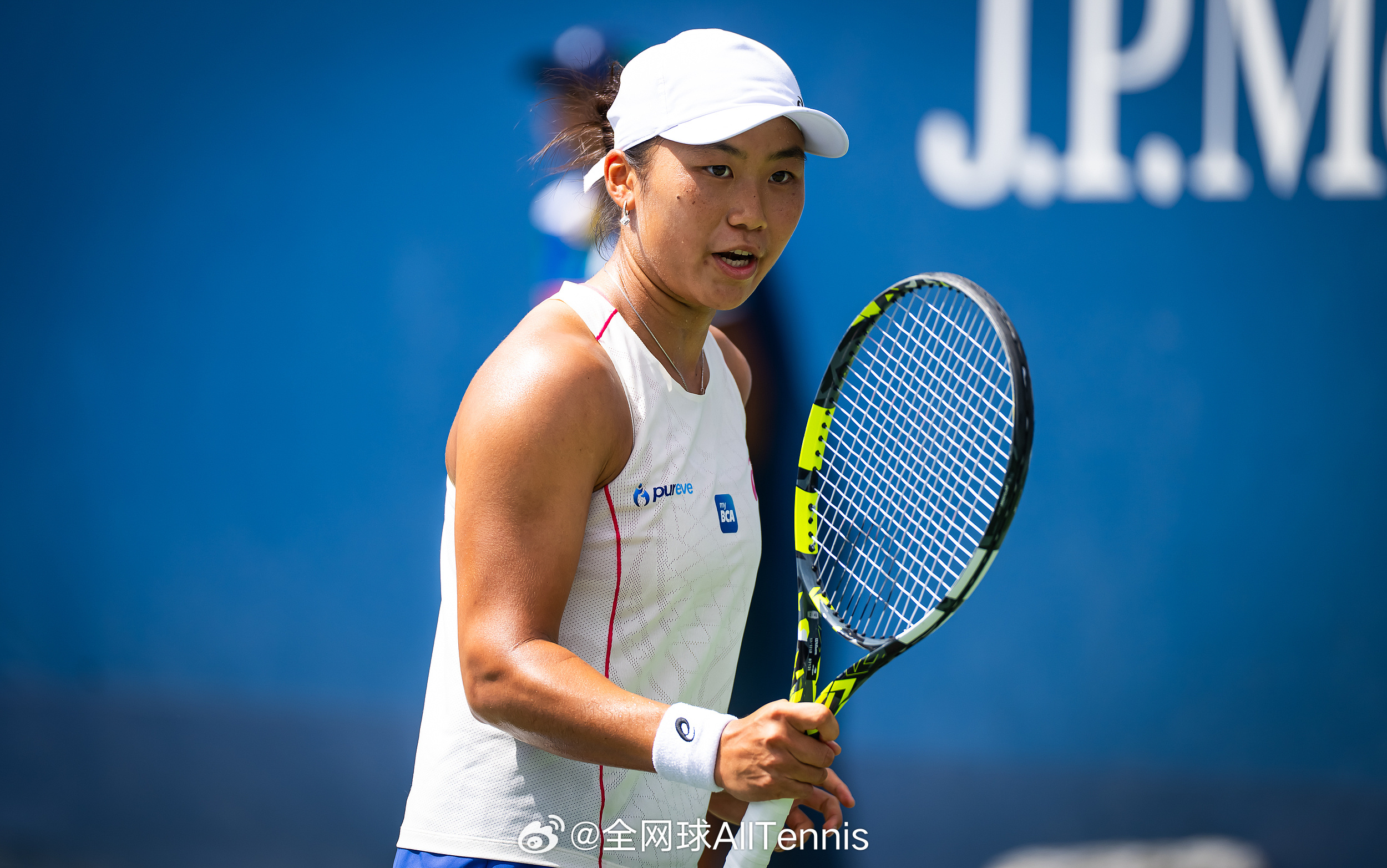 23岁印尼华裔姑娘曾丽美（Janice Tjen）在WTA250圣保罗站1/4决