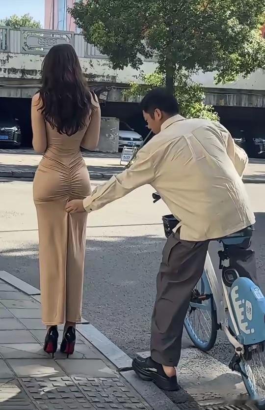 这位大哥可真敢啊