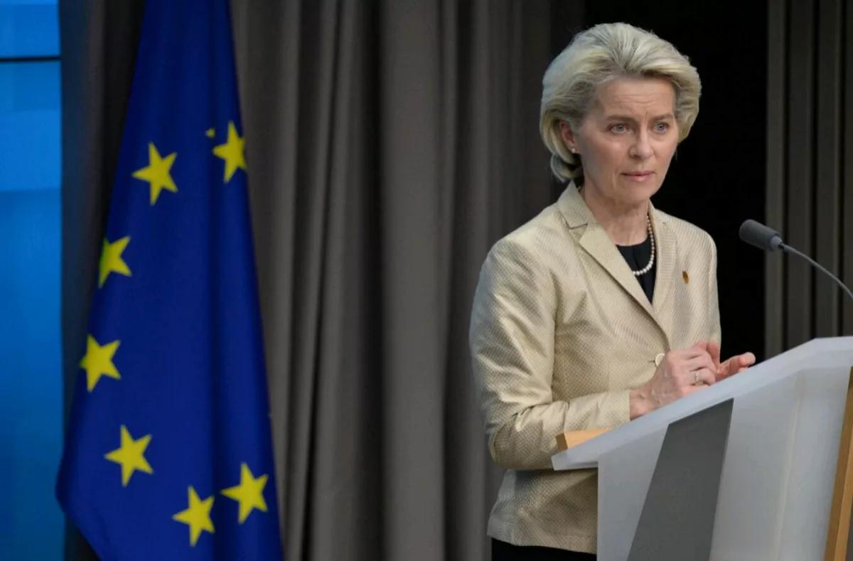 欧洲新闻网报道，当地时间25日，欧盟委员会主席冯德莱恩身边的工作人员透露，通过欧