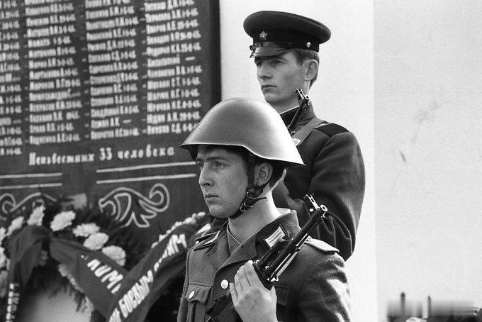 1960年代驻东德的苏军官兵  热点观点历史知识海外新鲜事