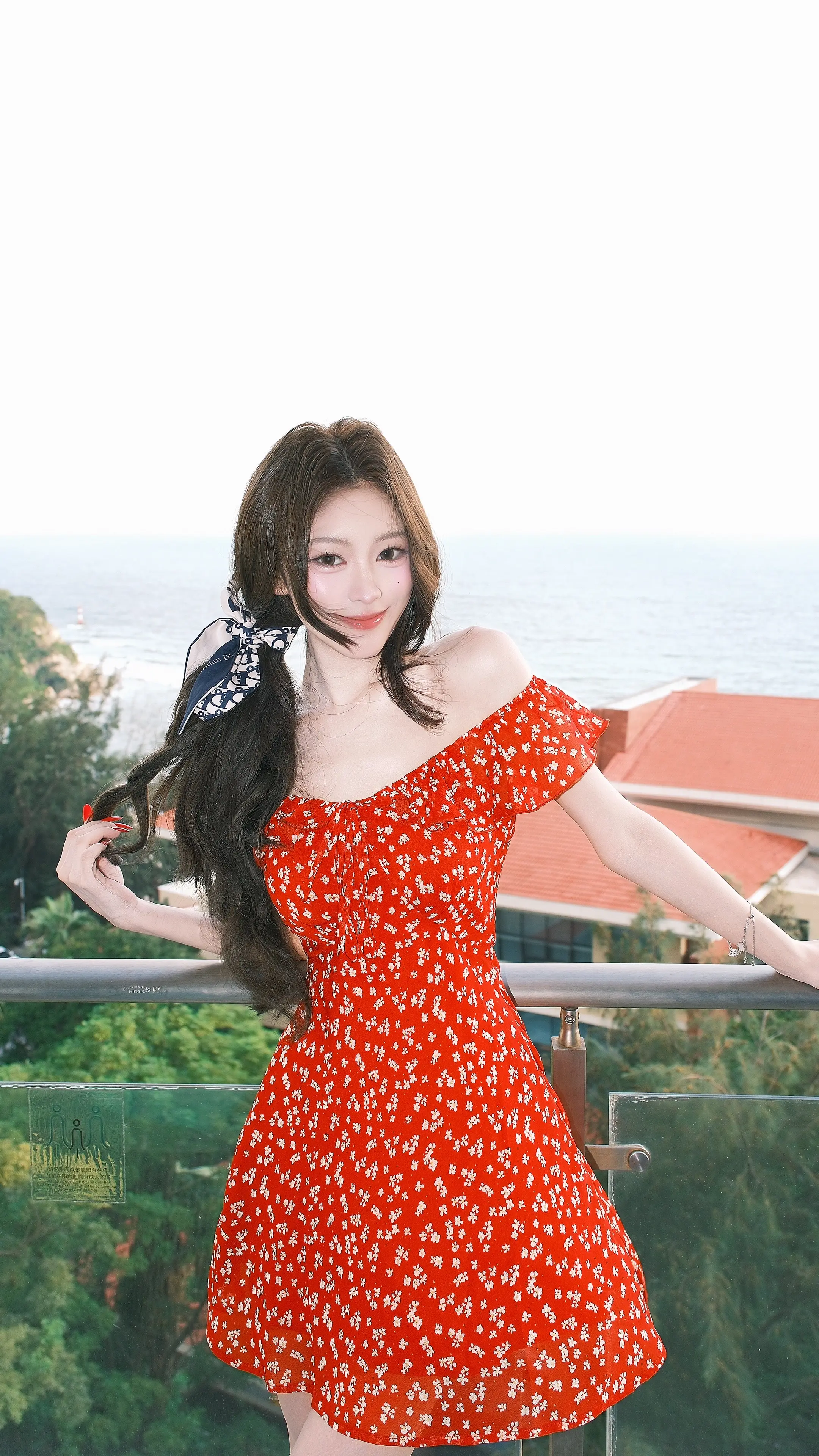 红裙与初夏