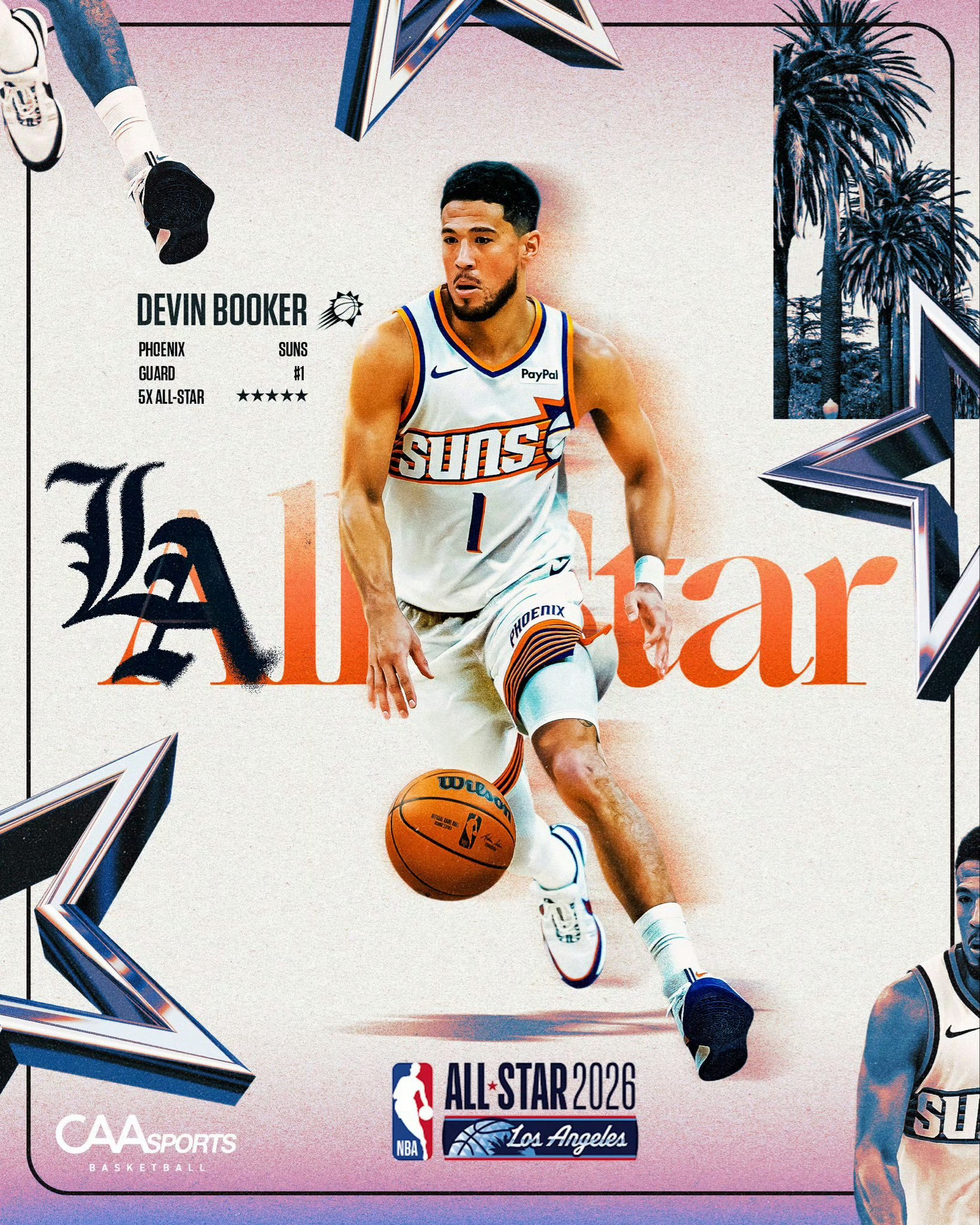 兄弟们 布克进了全明星🎉🎉🎉抽奖活动稍后等我来安排，敬请留意👏2026N