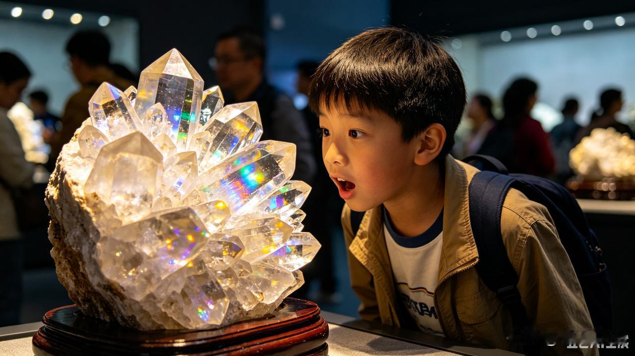 5月17日郴州矿博会看着热闹，实则暗藏玄机。表面上展馆人山人海，游客拍照打卡，一