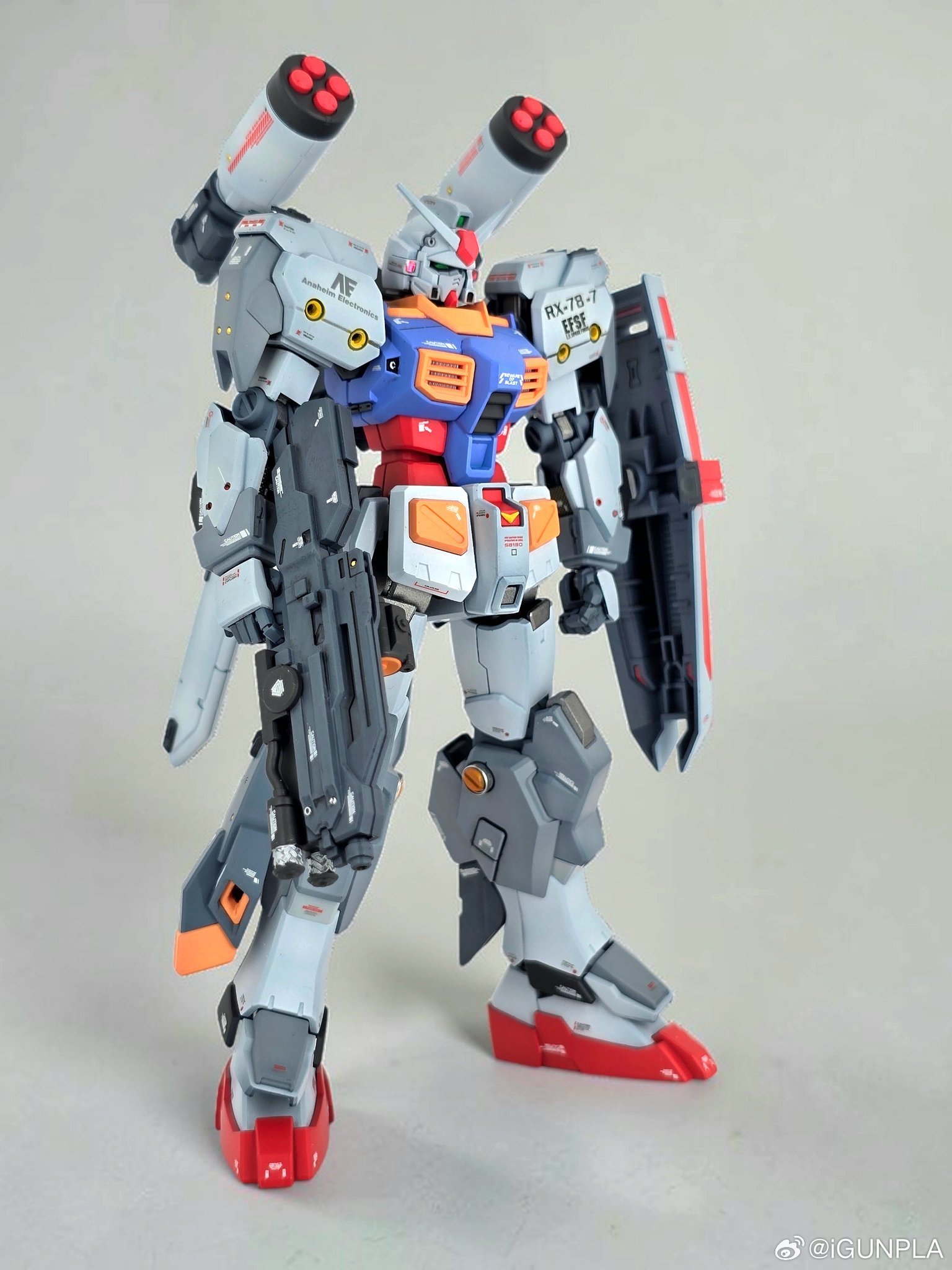 HGUC高达7号机+吉莱混搭（by す〜さん）高达模型高达模型