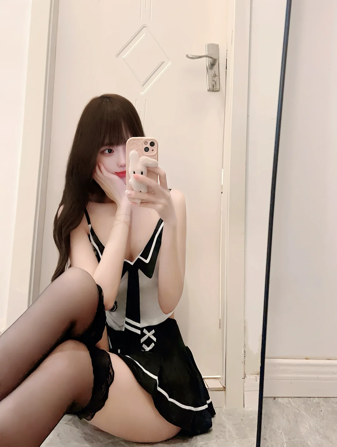 今天穿的好乖！