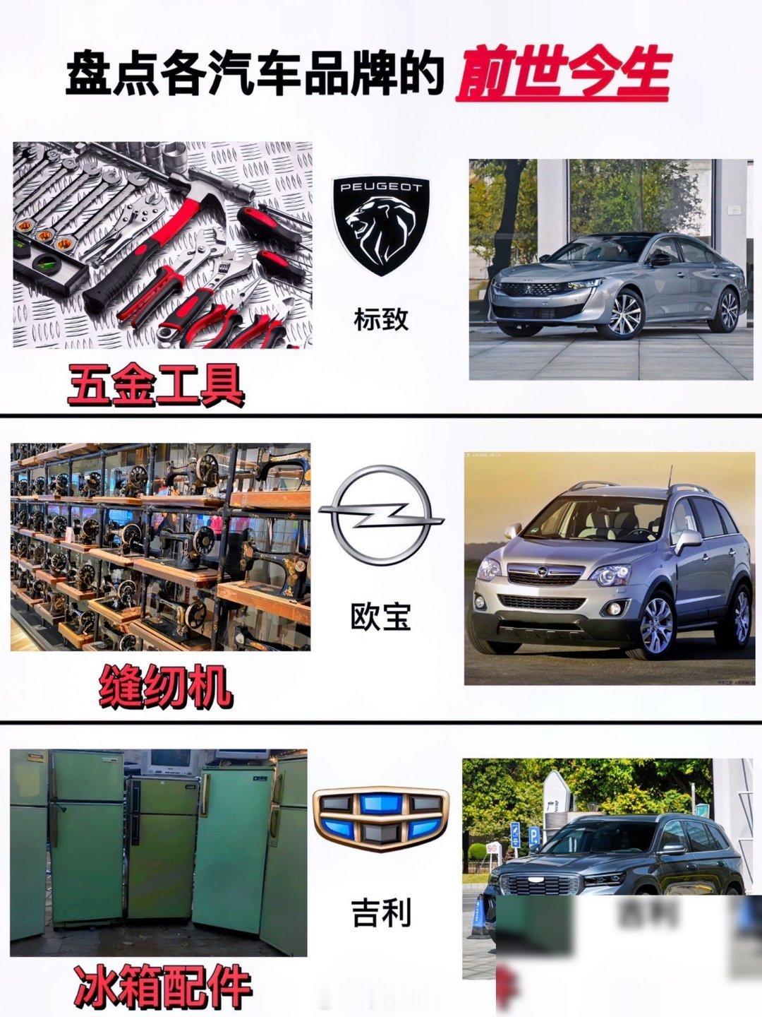 刚刷到一个讲汽车品牌发家史的帖子，真的被惊到了。现在满街跑的豪华品牌，早年居然干