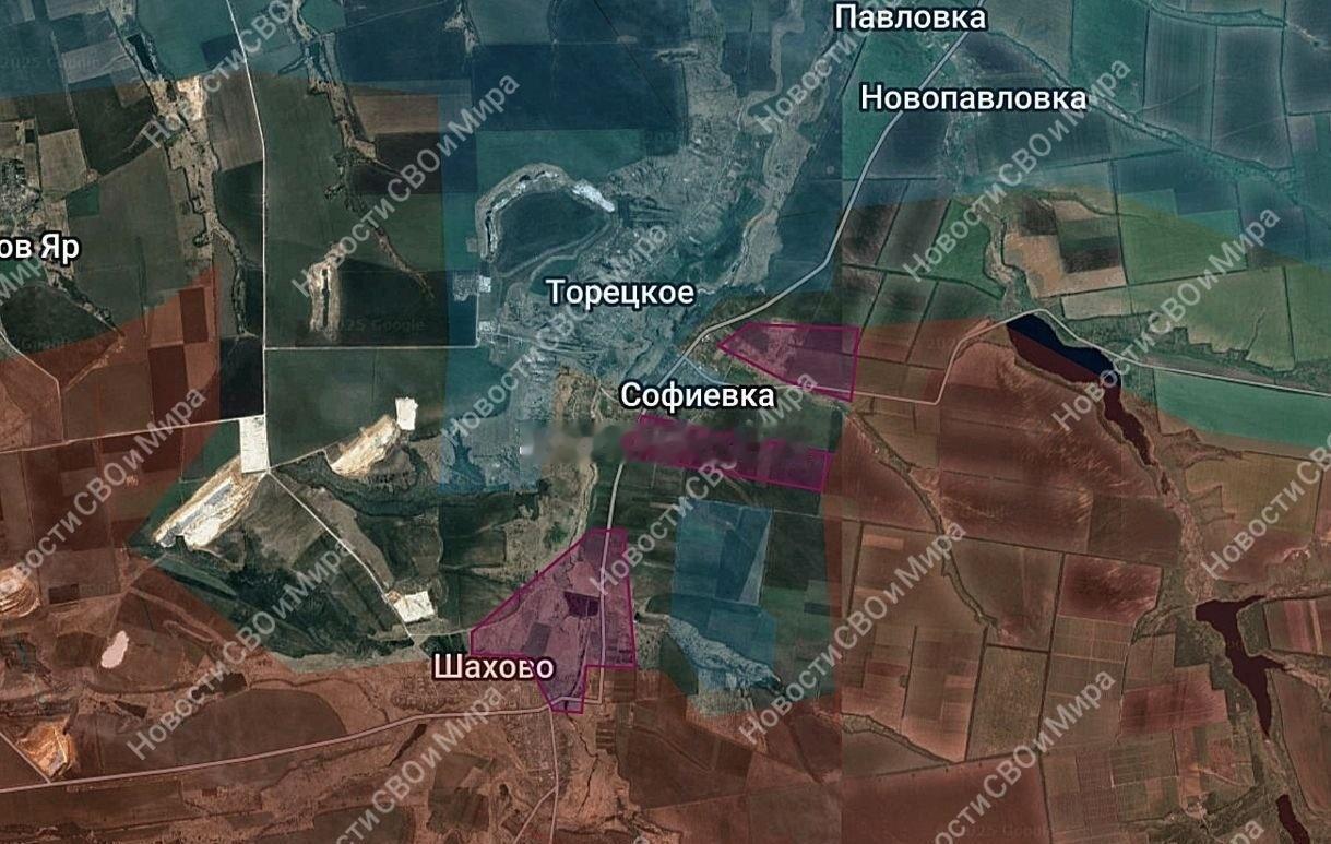 俄军已向沙霍沃居民点北部推进，并占领了索菲耶夫卡居民点南部和北部的阵地。

欢迎