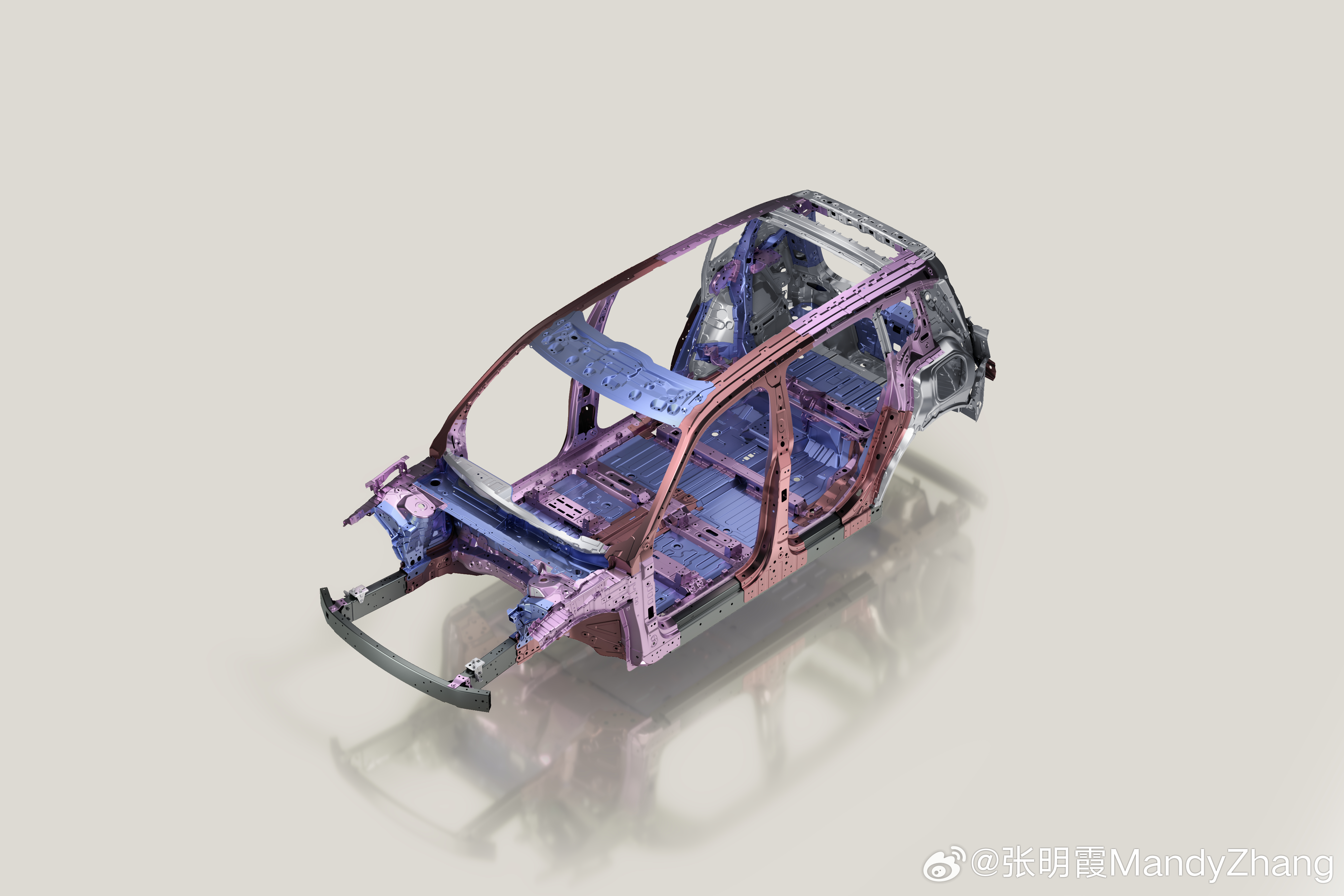 彪悍的人生不用解释，但彪悍的安全必须拆解👇先说车身，82% 高强度材料上身，中