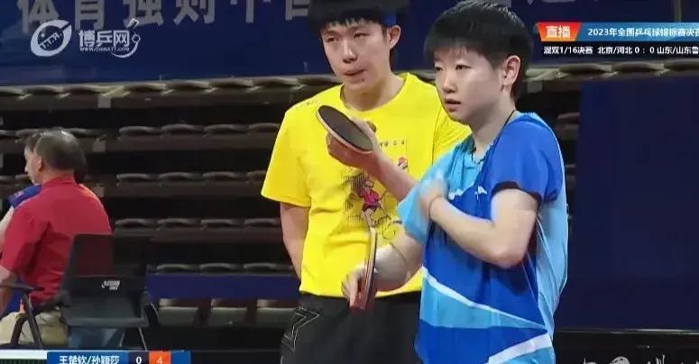 莎头组合输了比赛，我很开心！因为他俩太需要休息了。让小将们去拼吧！全锦赛混双1/