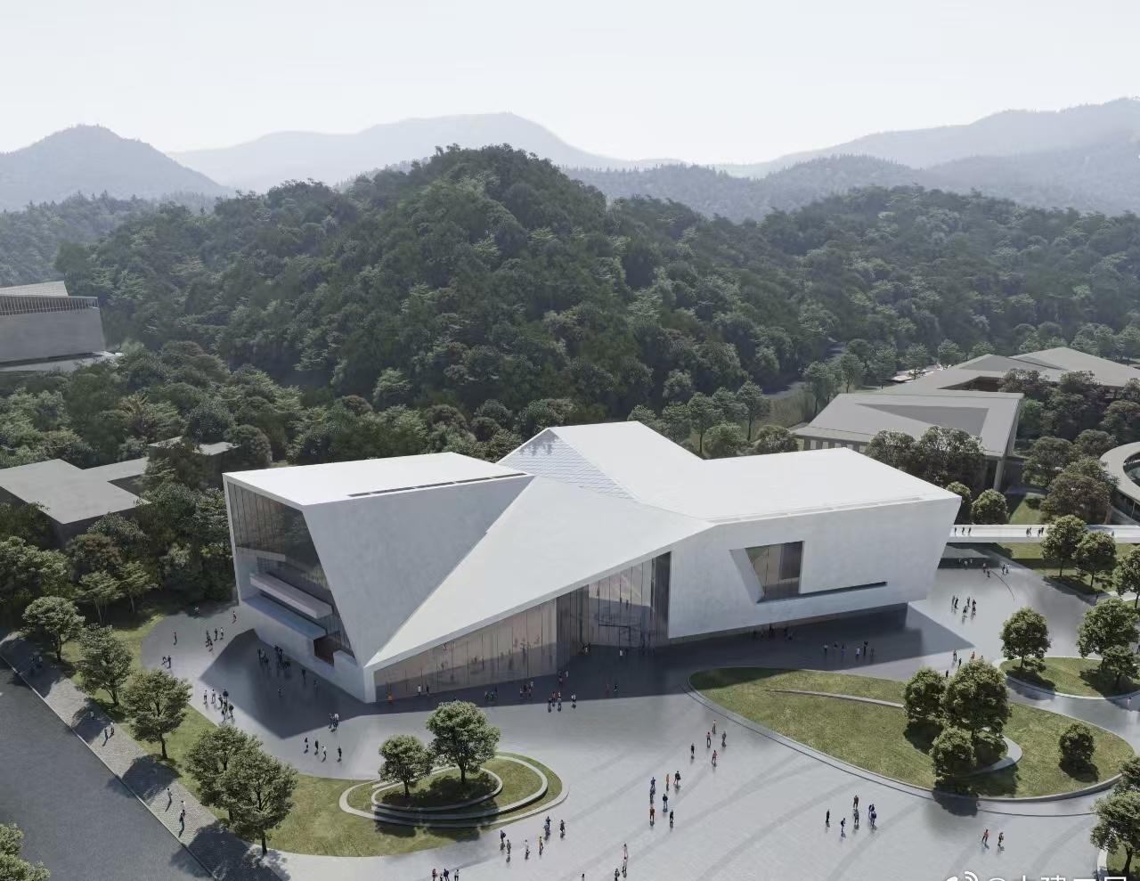 一座聚焦海洋前沿的高等学府蓝图正逐步铺展】近日，由中建二局装饰公司参建的深圳海洋