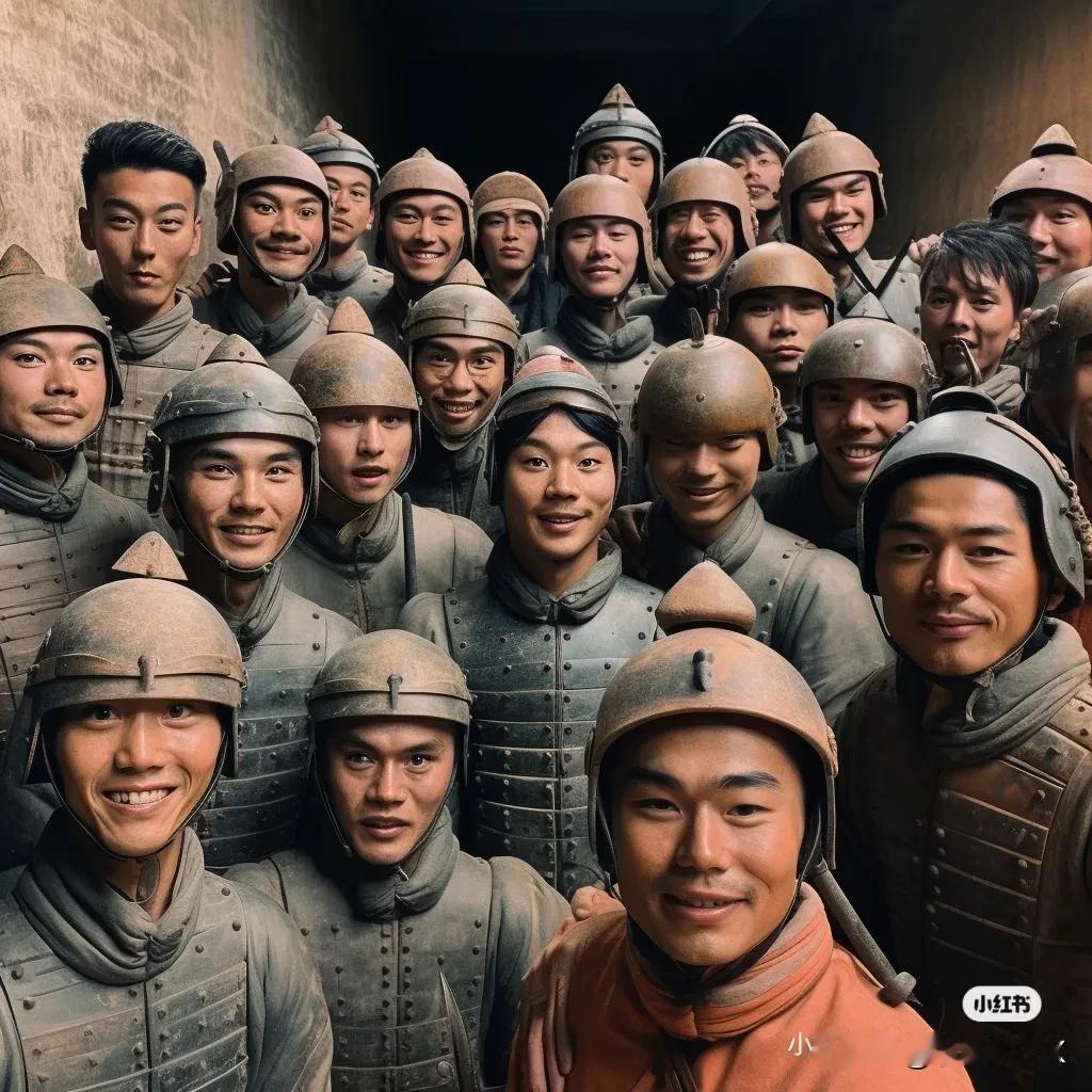 AI画的各个朝代士兵的自拍合集，简直太逼真了！看看你你有什么想说的？